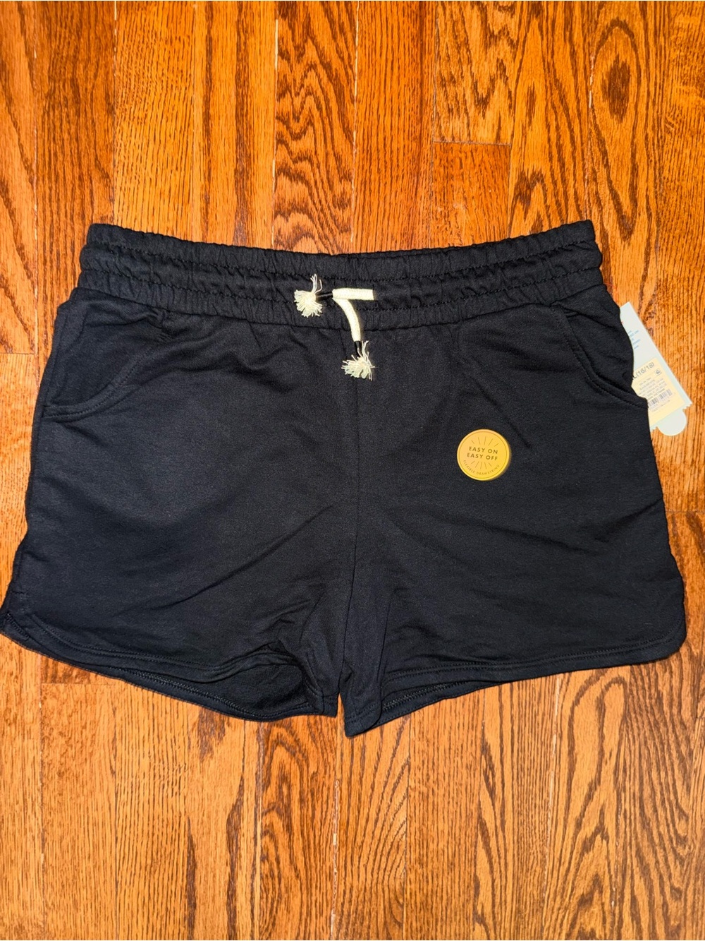 Cat & Jack Black Lounge Shorts with Elastic Waistband